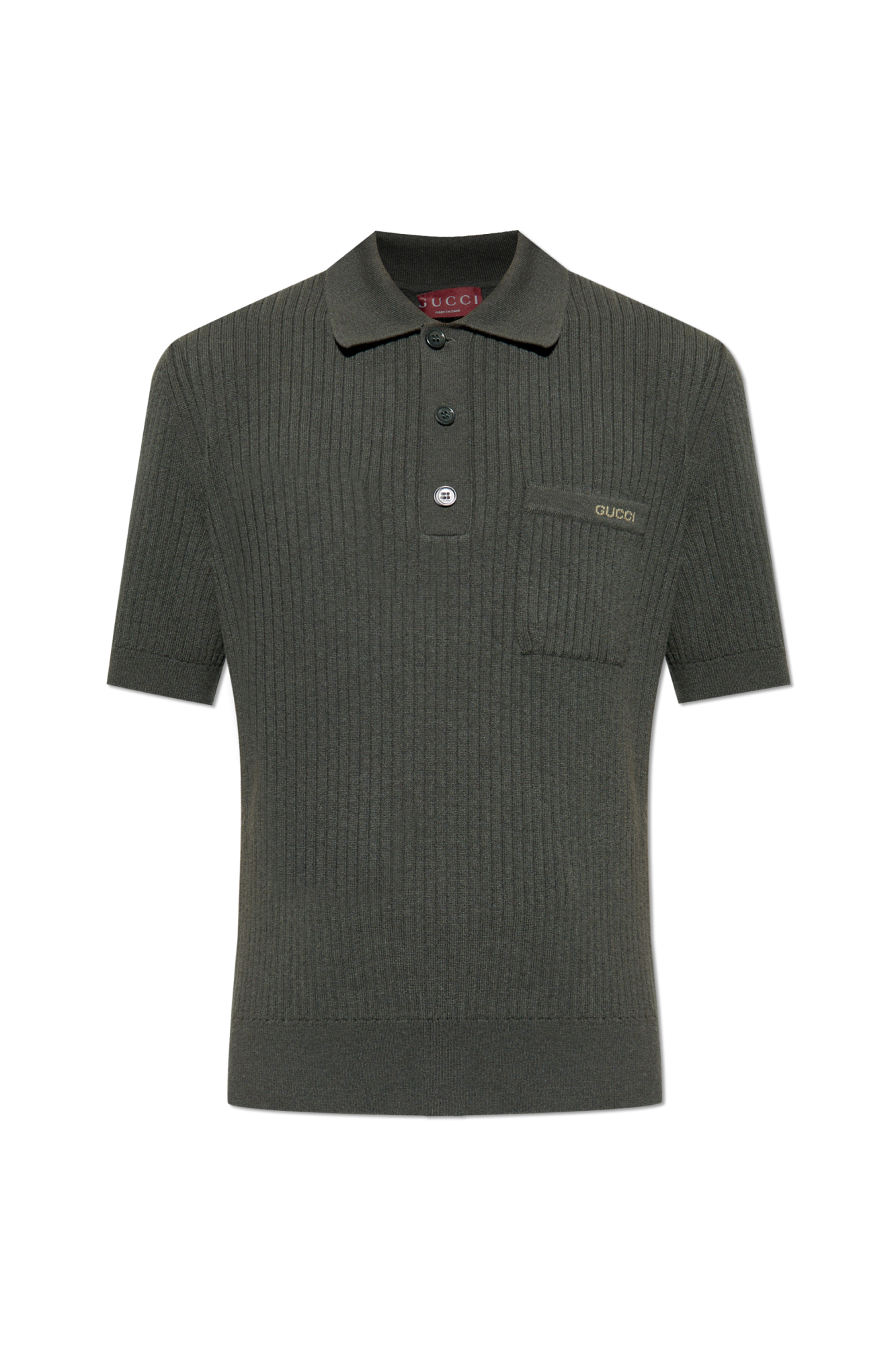 Gucci Wool polo with pocket | Men's | Vitkac